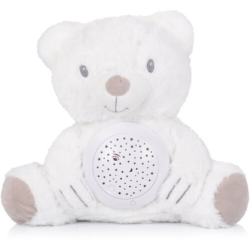 Chipolino igračka s projektorom i glazbom Bear white Cene