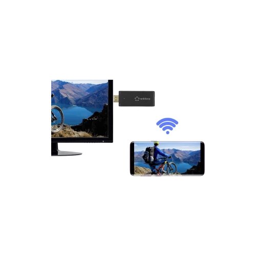 Renkforce HDMI stik za internetski prijenos renkCast 3 AirPlay, Miracast, DLNA, Vanjska antena Slike
