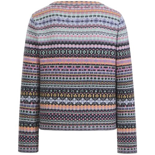 IVKO WOMAN kardigan sa o-izrezom/ pruge motiv - antracit 242622.018 Cene