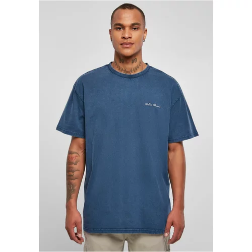 UC Men Oversized Small Embroidery Tee spaceblue