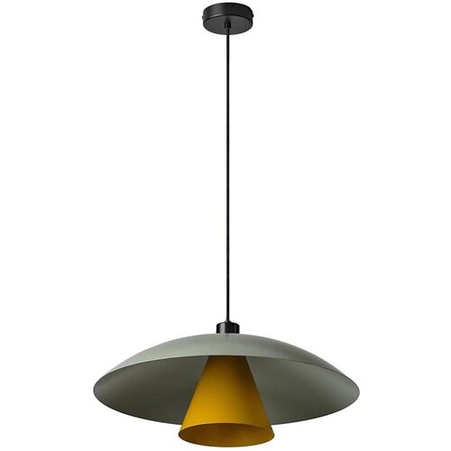 Osram Luster na sajli DECOR FLYING MUSHROOM 1xE27/25W/230V, prečnik 50 cm, zelena Slike