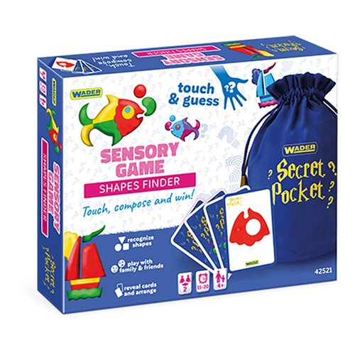 Wader Play Secret pocket, razvojna igra pretraživanja oblika (5900694425217) Slike