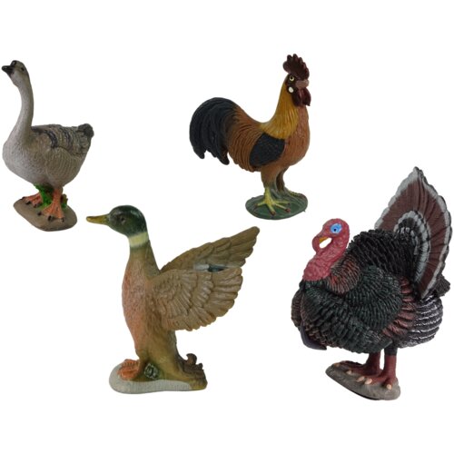  Large Farm Animals Figure Set Farmer with wheelbarrow and farmyard 11 Pcs Cijene