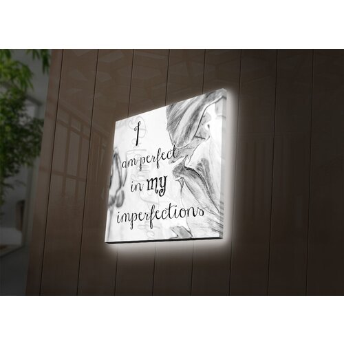 Wallity Slika sa LED osvetljenjem 2828DACT-36, 28x28 cm Cene