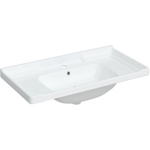 Maison Chic Kopalniški Umivalnik - Kopalna umivalnik - Lavabo bel 91,5x48x23 cm pravokoten keramičen, (21684570) Cene