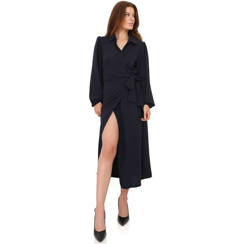 La Modeuse Dolge obleke 68797_P159922 Modra Cene