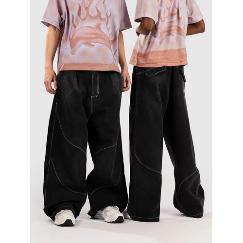Jungles Jungles Denim Slant Pant Jeans washed black Slike