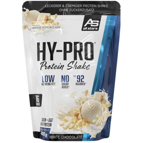 All Stars hy-pro protein shake bela čokolada, 400 g Cene