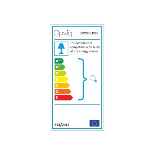 Opviq Catal 3571 Zidna lampa, crna Cijene