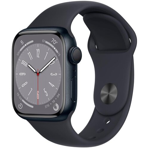 Apple SAT pametni, 1.69” LTPO OLED zaslon, vodootporan BT, WiFi – Watch Series 8 GPS 41mm Midnight Cijene