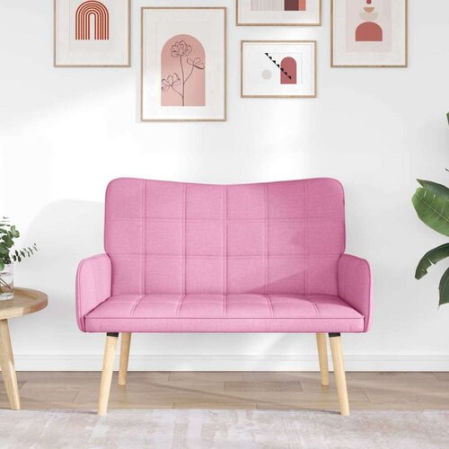  Kauč za dvoje Ružičasta 115 x 61 x 87 cm tkanina Cijene