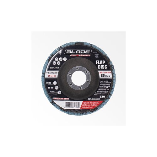  Flap disk (Cirkonijum) Premium, T29 &ndash; BLADE BFDC1060 Cene
