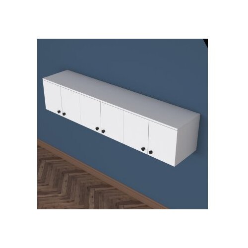 Woody Fashion EA103 - 2566 white multi purpose cabinet Slike