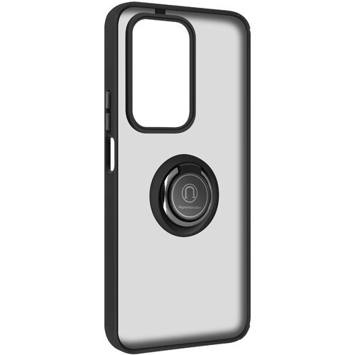AVIZAR Ohišje s prstanom za Honor 200 Lite Podporna funkcija Zaščita pred udarci, Črna, (5000013872) Cene