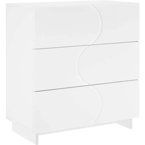  Komoda Bijela 70 x 38 x 75 cm Konstruirano drvo - Bijela Slike