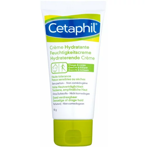 Cetaphil Moisturizers hidratantna krema za lice i tijelo za suho i osjetljivo lice 85 ml