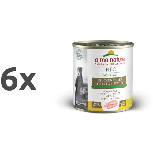 Almo Nature HFC Natural - pi&amp;scaron;čančji file 6 x 280 g Slike