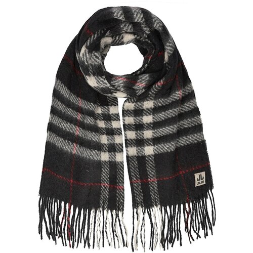 Jail Jam &amp;Scaron;ali &amp;amp; Rute Havren Sciarpa Tartan C/Frange 46X210 Črna Slike