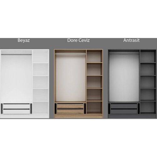 Hanah home Ormar Kale, 135x210x52 cm, Boje oraha Cene