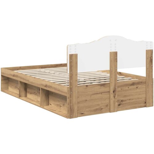  Okvir za krevet Umjetnička hrastovina 120 x 190 cm Slike