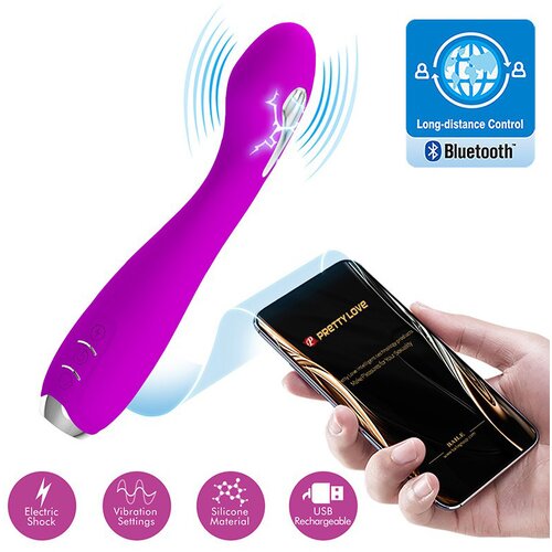 Pretty Love Homunculus Electric Shock Vibrator Pink Slike