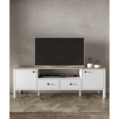 Hanah home TV Komoda FRN-20056, 180x58x35 cm, Bela Slike