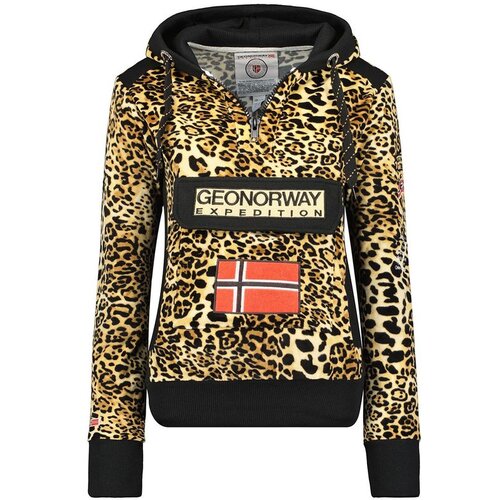 Geographical Norway ženski pulover s kapuco gymclass lady , leo Slike