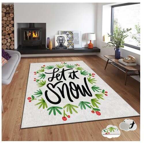 Conceptum Hypnose tepih s novogodi&scaron;njim motivima Asr-Crpt-75, Pravougaoni, 80 x 140 cm, &Scaron;areni Cijene