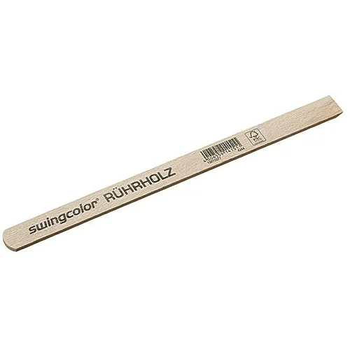 SWINGCOLOR Drvena lopatica za miješanje boje (230 x 16 x 3 mm)