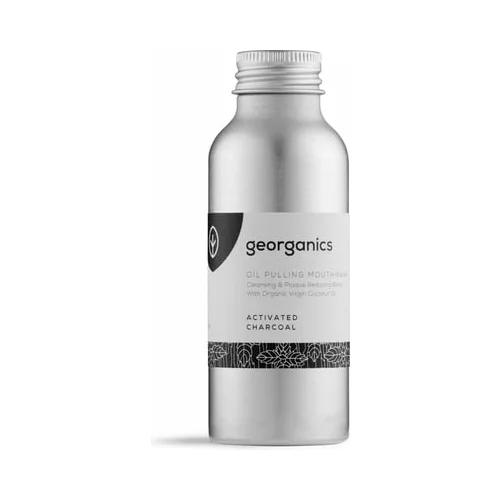 Georganics oilpulling Mouthwash Activated Charcoal - 100 ml
