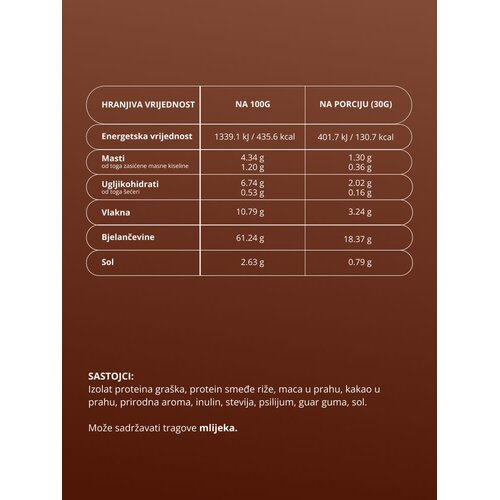 Equa Veganski protein, Chocolate, 600g Slike