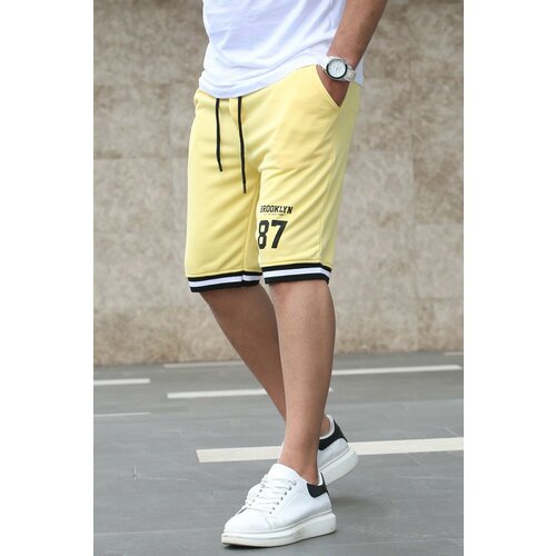 Madmext Shorts - Yellow - Normal Waist Slike