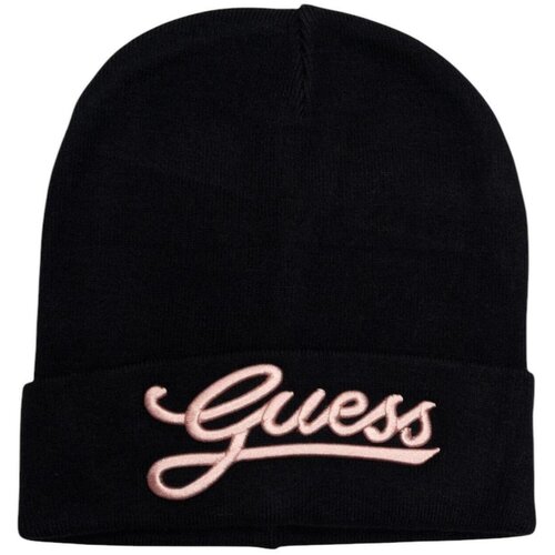 Guess Kape BEANIE AW5400 POL01 Črna Slike