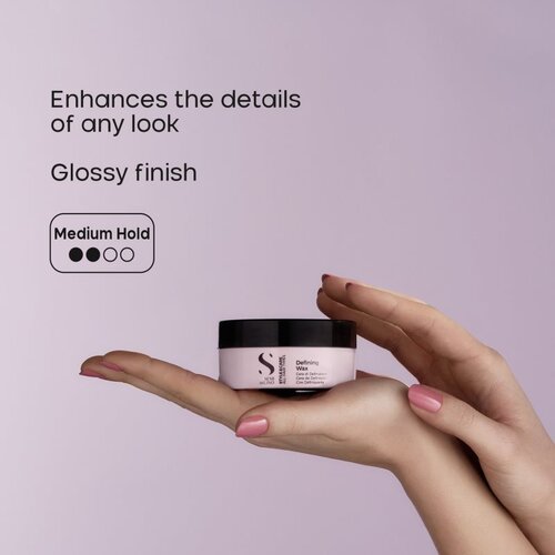 ALFAPARF MILANO Semi di Lino Style&amp;amp;Care Defining wax modelirni vosek za obliko 75 ml Slike