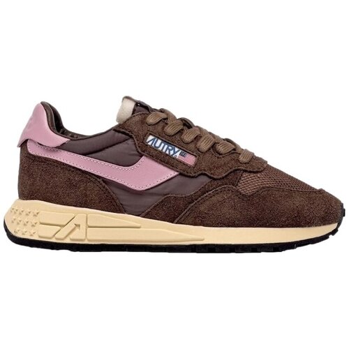 Autry Modne superge Reelwind Low W - Suede/Net Plugh/Zephyr Rožnata Slike