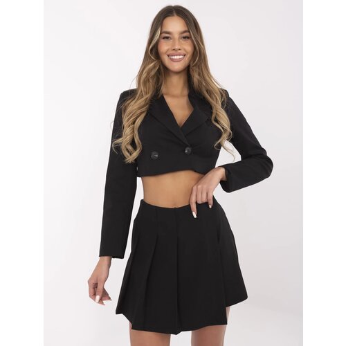 Italy Moda Skirt-MI-SD-88662.92-black Cene