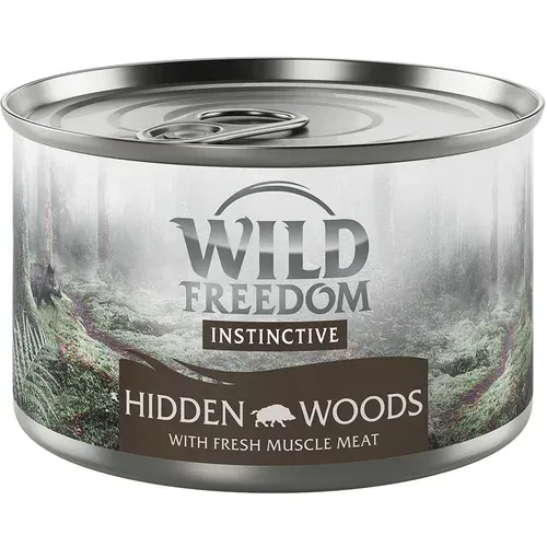 Wild Freedom Instinctive 6 x 140 g - Hidden Woods- divja svinja