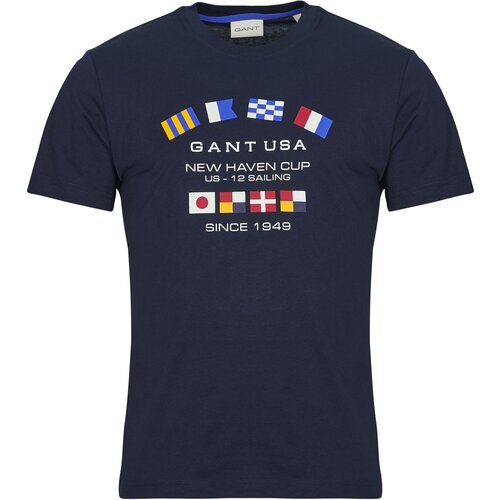Gant Majice s kratkimi rokavi GRAPHIC SS T-SHIRT pisana Cene