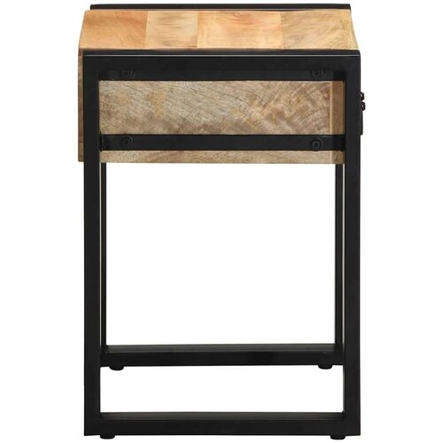 VidaXL Pomoćni stol 35x35x50 cm Puno grubo drvo Mango Slike