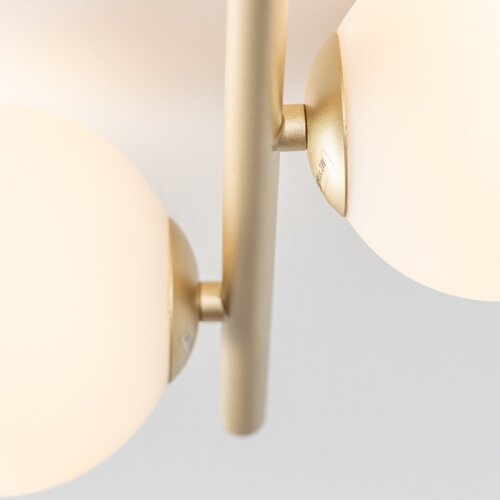  Brilagi - LED plafonski luster MILLA 4xG9/3W/230V zlatna/bela Slike
