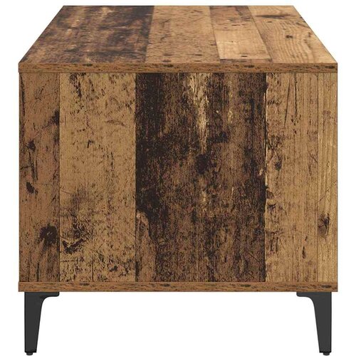 VidaXL Kava Stol Staro drvo 90 x 49 x 45 cm Konstruirano drvo Slike