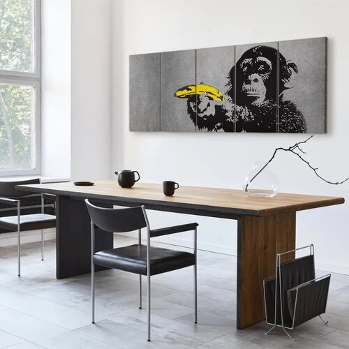  Slika - Monkey and Banana 225x90 Premium Print Slike