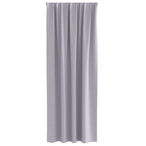 VidaXL Zavjese sa zavjesama 2 pcs Metalna siva 245 x 140 cm Poliester Slike