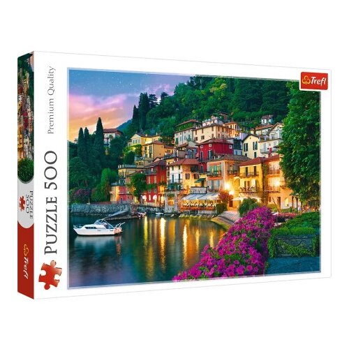 TREF LINE puzzle 500 lake como, ital ( T37290 ) Cene