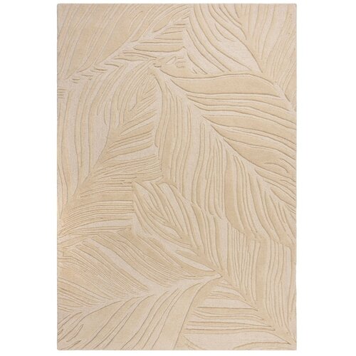 Flair Rugs Bež vuneni tepih 200x290 cm Lino Leaf - Cijene