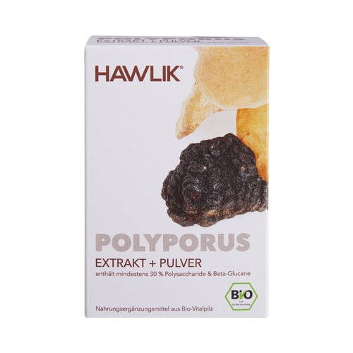 Hawlik polyporus ekstrakt + polyporus v prahu - organske kapsule - 120 kaps. Cene