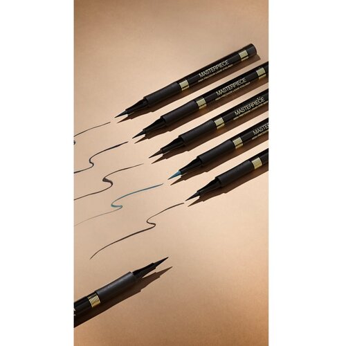 Max Factor Masterpiece natančno tekoče črtalo za oči 1 ml odtenek 01 Velvet Black Slike