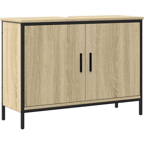 Maison Chic Omarica za umivalnik - Umivalniška omarica sonoma hrast 80x30x60 cm inženirski les, (21758902) Cene
