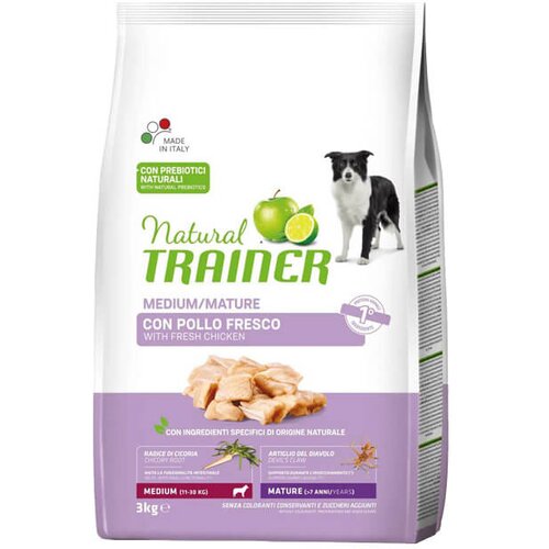 Trainer daily nutrition medium mature with fresh chicken - hrana za starije pse srednjih rasa - sa piletinom (3kg i 12kg) 3kg Slike