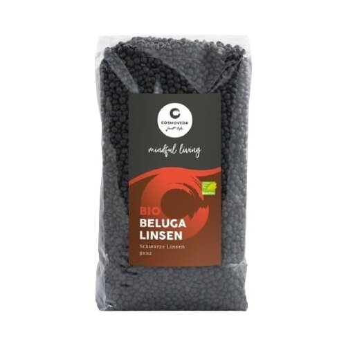 Cosmoveda Beluga leča popolnoma bio - 500 g Cene